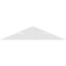 Ekena Millwork Richland Architectural Grade PVC Gable Bracket, 60"W x 12 1/2"H x 4"D x 6"F, 5/12 Pitch GBP060X13X0406RIC00 - alternate 3